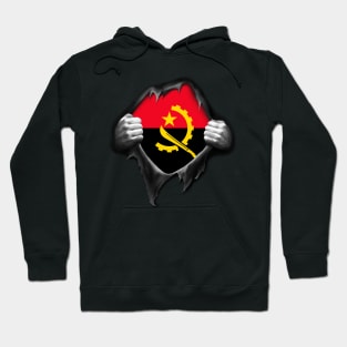 Angola Flag Angolan Roots DNA Pride Gift Hoodie